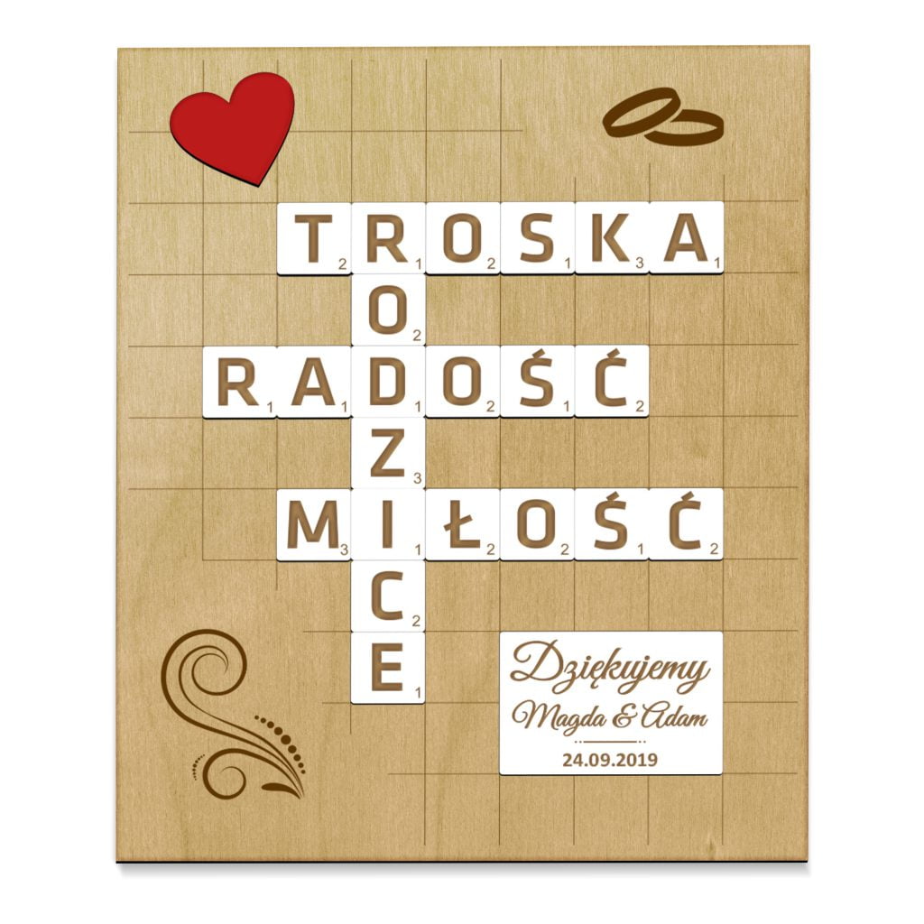 Podziękowanie dla rodziców - wersja mini MD11/2-1/2