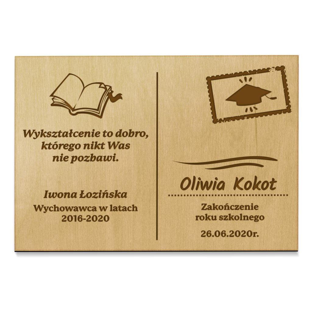 Pocztówka magnes na lodówkę MD1