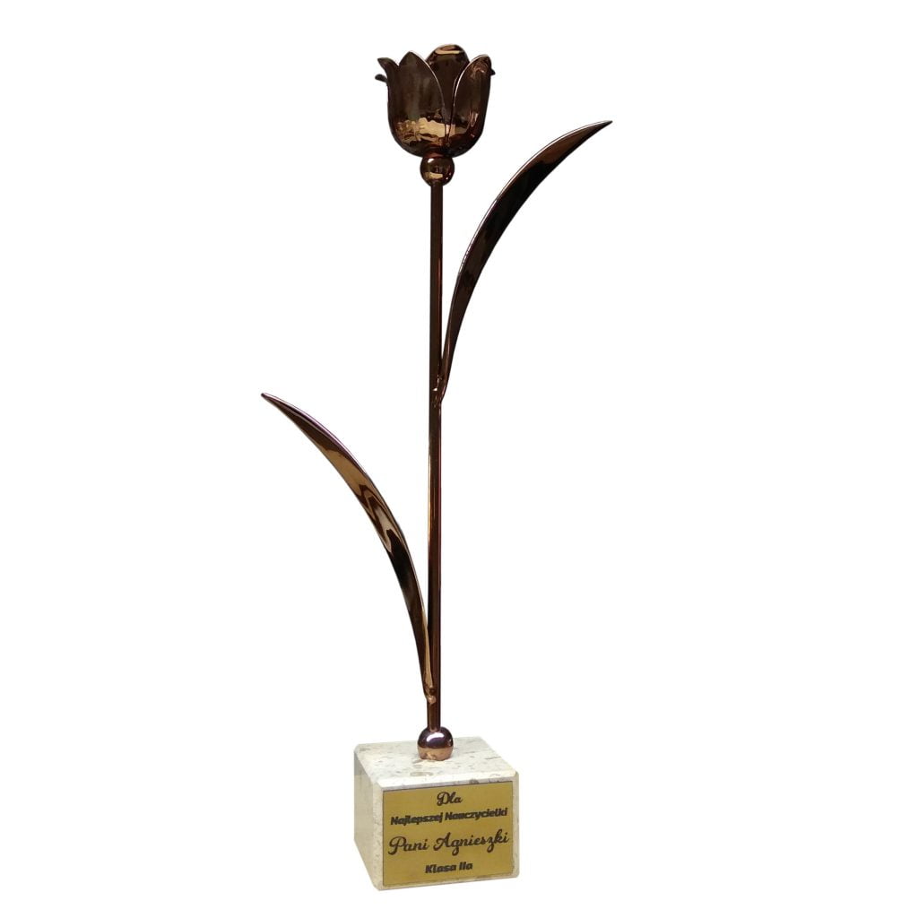 Statuetka dla Nauczyciela Tulipan MD1