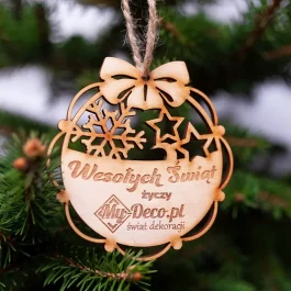 Eko Bombka Firmowa z LOGO maxi Sklejka