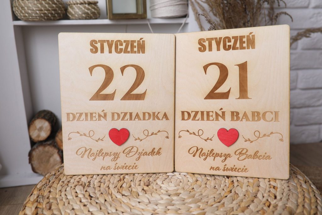 Zestaw Tabliczek Dzień Babci