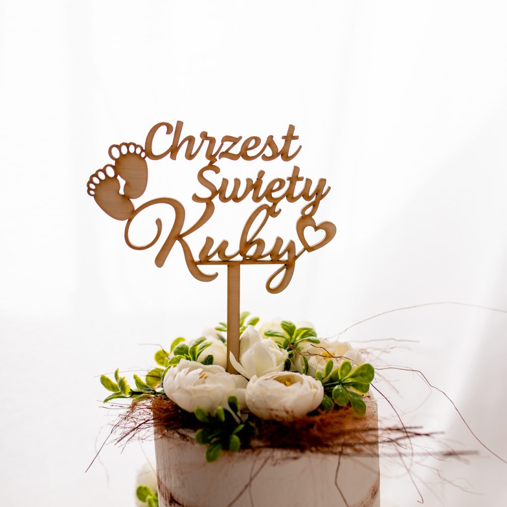 Topper Chrzest Święty MD10