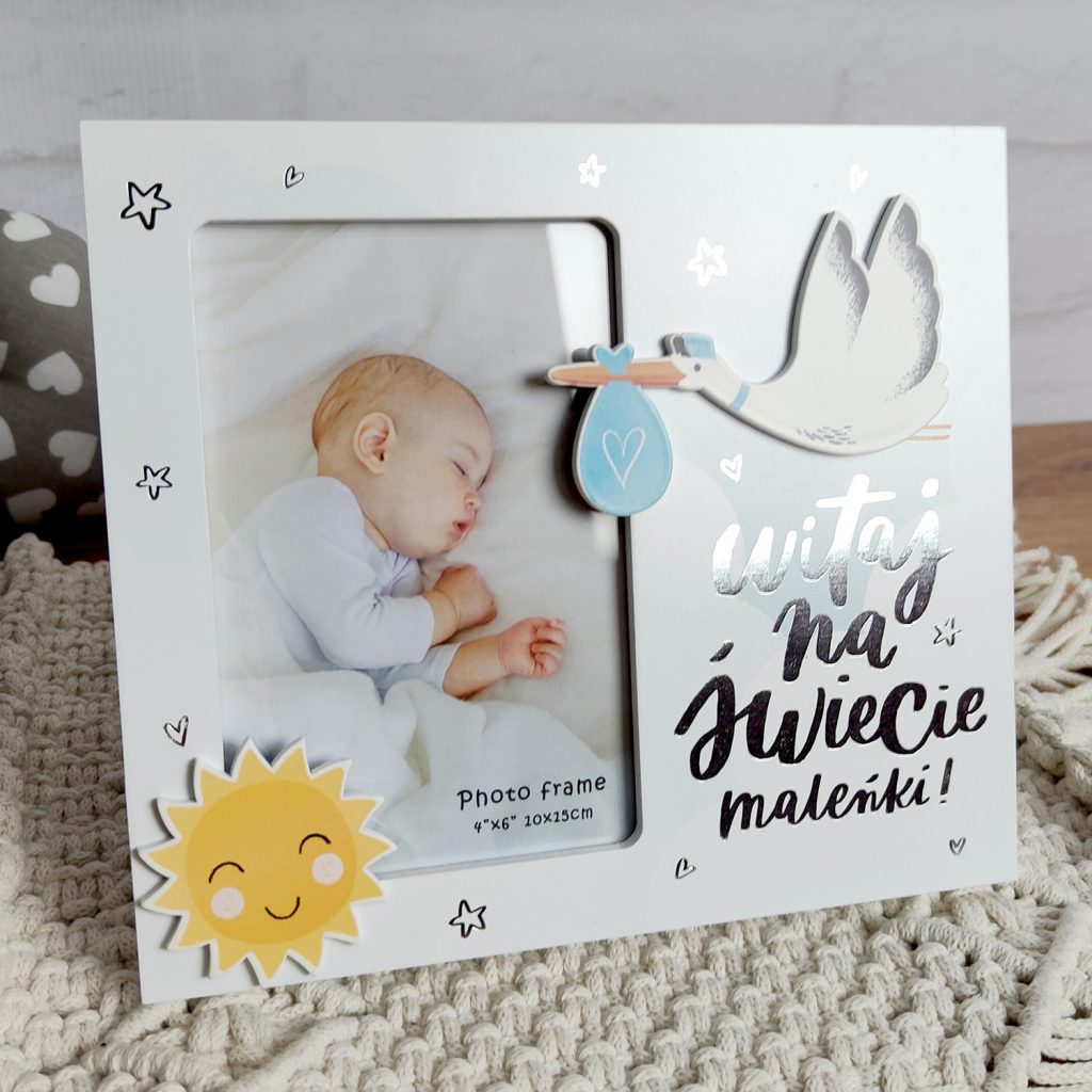 Ramka na zdjęcie z okazji narodzin dziecka MD01.01