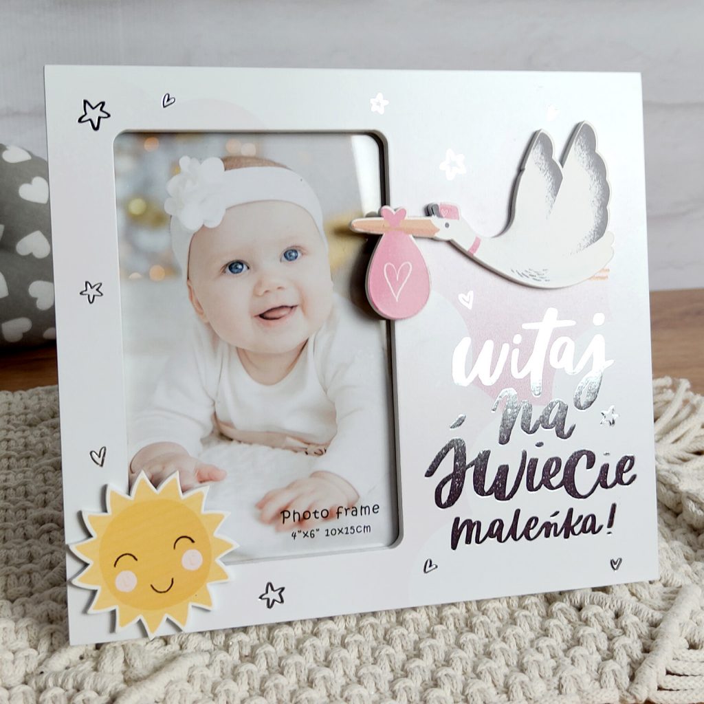 Ramka na zdjęcie z okazji narodzin dziecka MD01.02
