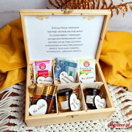Pudełko niezbędnik – herbaciarka na urodziny MDP06