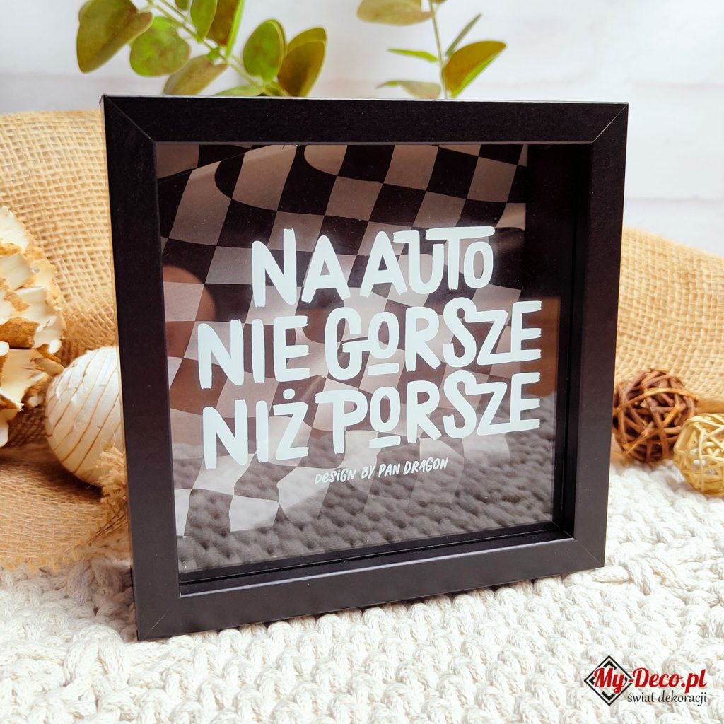 Skarbonka na auto urodziny prezent MD07 mini