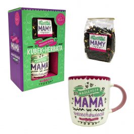 Zestaw  kubek i herbata – Najlepsza Mama we wszechściecie