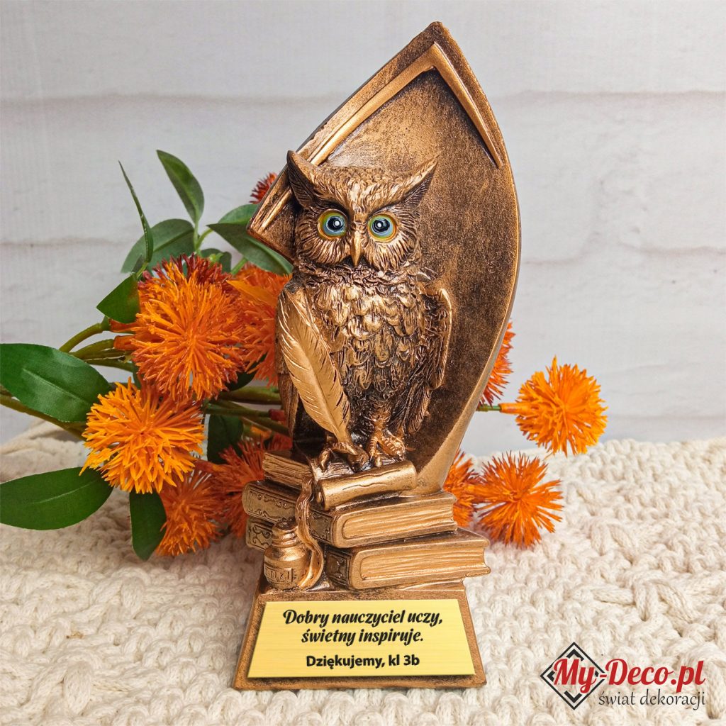 Statuetka sowa dla nauczyciela MD01
