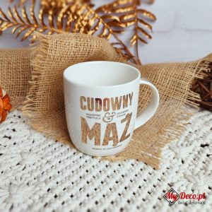 Kubek Star "Cudowny Mąż" będzie doskonałym prezentem dla niego na urodziny, imieniny, rocznicę ślubu oraz inne wyjątkowe okazje.