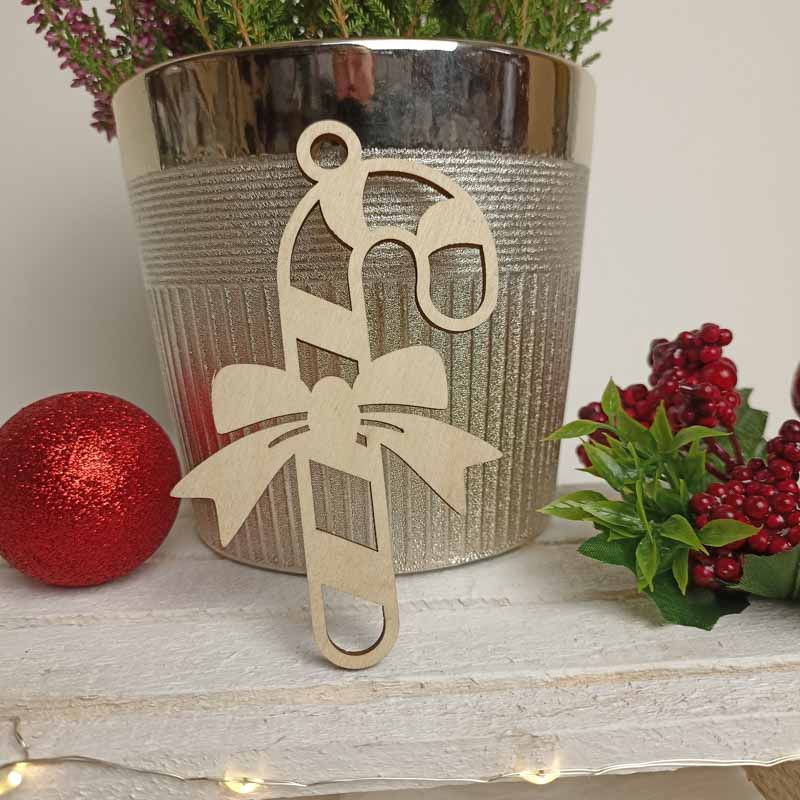 Dekoracja Choinkowa z Drewna Sklejka