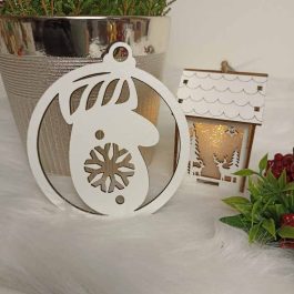 Eko Zawieszka Motyw Zimowy Biała HDF