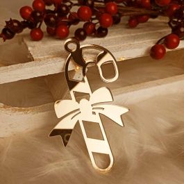 Zawieszka Świąteczna Lustrzana Pleksi Złota