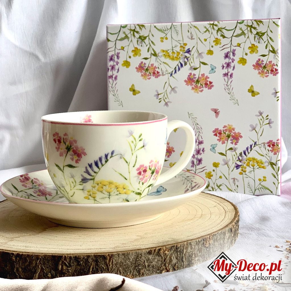 Filiżanka ze spodkiem 270 ml ALICE