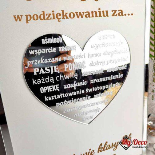 Podziękowanie dla Nauczyciela Wychowawcy MD705