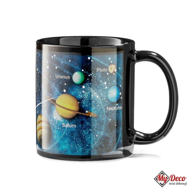 Kubek Magiczny Układ Słoneczny Prezent Urodziny. Kubek zmieniający się pod wpływem ciepła.