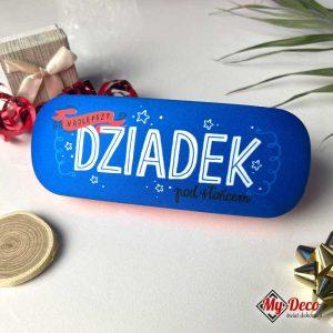Etui na okulary Najlepszy Dziadek Prezent dla Dziadka.