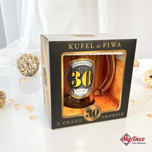 Kufel Gold-30 Urodziny
