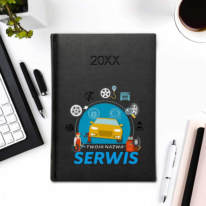 kalendarz z nadrukiem UV