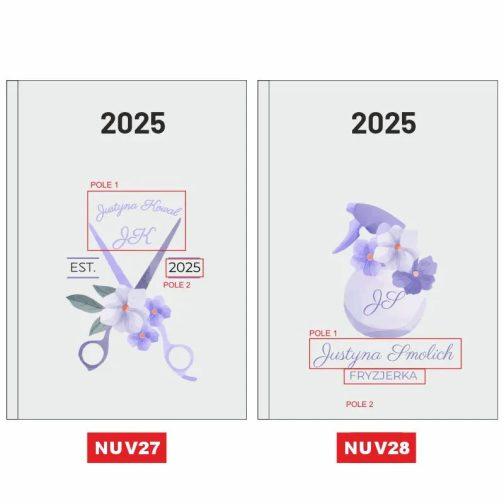 Kalendarz książkowy z imieniem A5 dla Kosmetyczki MD799