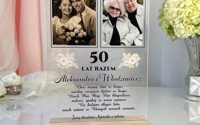 Statuetka ze Zdjęciami na Rocznicę Ślubu MD936