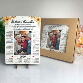 Zestaw prezent dla Babci i Dziadka Kalendarz ze zdjęciem MD1112
