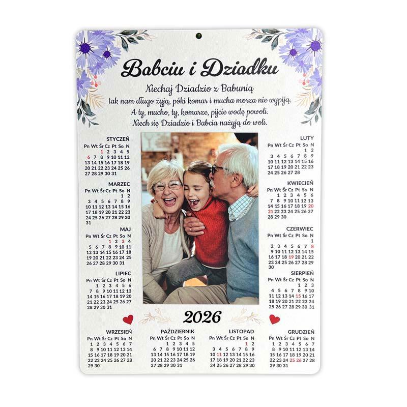 Zestaw prezentowy Kalendarz na Dzień Babci i Dziadka MD1109
