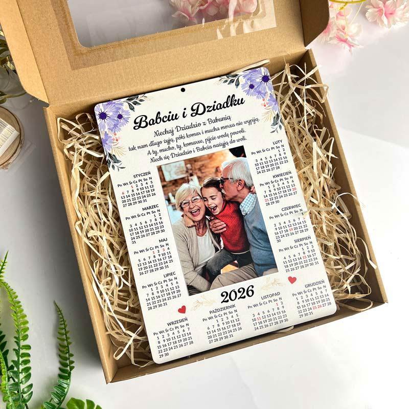 Zestaw prezentowy Kalendarz na Dzień Babci i Dziadka MD1109