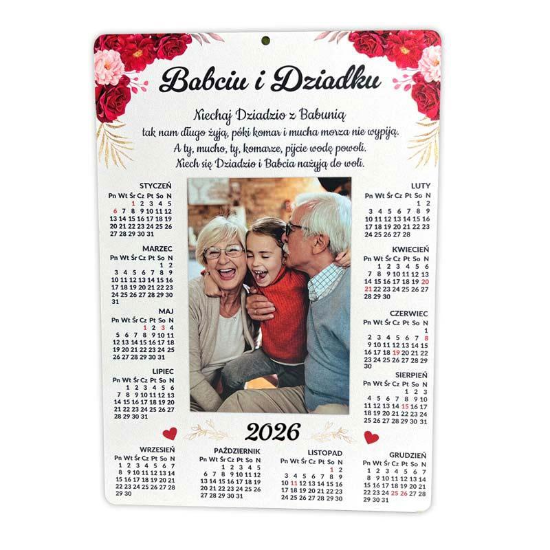 Zestaw prezentowy Kalendarz dla Babci i Dziadka MD1108