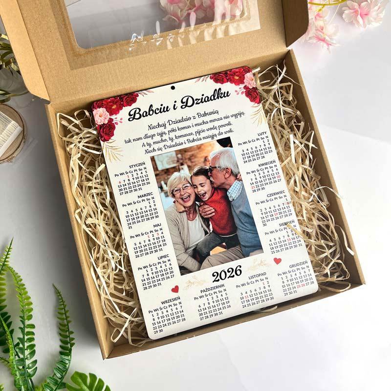 Zestaw prezentowy Kalendarz dla Babci i Dziadka MD1108