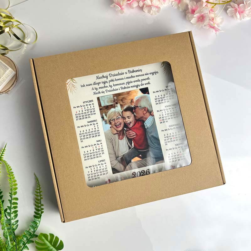 Kalendarz 2025 Prezent na dzień Babci i Dziadka MD1091