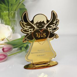 Personalizowana Pamiątka Komunijna Aniołek z grawerem MD1259