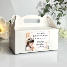 Etykiety Naklejki Komunijne Komunijne na kartonik 10 szt MD1268