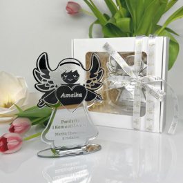 Zestaw Prezent Komunijny dla chrześniaka Pamiątka Komunijna MD1265