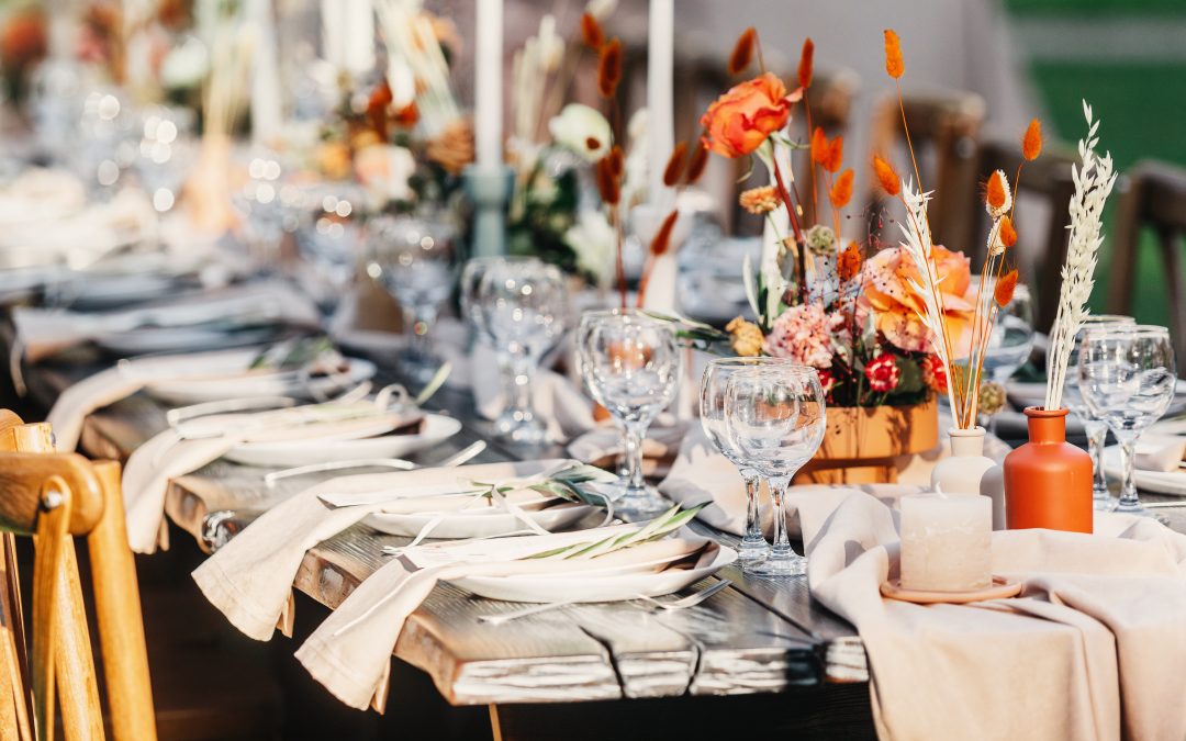 Dekoracje Ślubne: Wystrój Wesela –Przewodnik po 5 Najpiękniejszych Stylach w Dniu Ślubu!