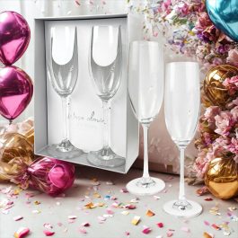 Zestaw Kieliszków Dla Młodej Pary Prezent Ślubny Rocznica