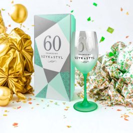 Prezent Na 60 Urodziny Dla Kobiety Kieliszek Do Wina