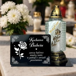 Statuetka Podstawka na Cmentarz dla Mamy Taty MD1385