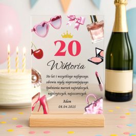 Statuetka Prezent na 30, 40, 50 , 60 Urodziny dla Niej MD1395