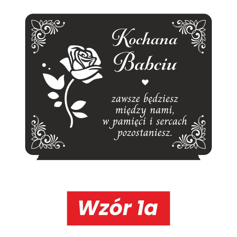 Statuetka Podstawka na Cmentarz dla Babci Dziadka MD1385