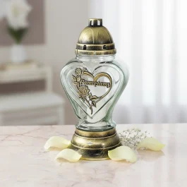 Znicz Serce z Różą