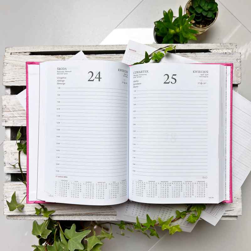 Kalendarz Planer dla Stylistki Salonu Beauty A5 Prezent MD820 - obrazek 3