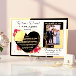 Błogosławieństwo Ślubne w Złotej Ramce MD1469