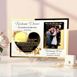 Luksusowa Ramka Ślubna z Błogosławieństwem