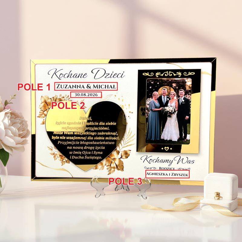 Pamiątka od Rodziców Błogosławieństwo