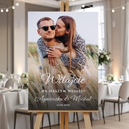 Tablica Weselna Powitanie Gości