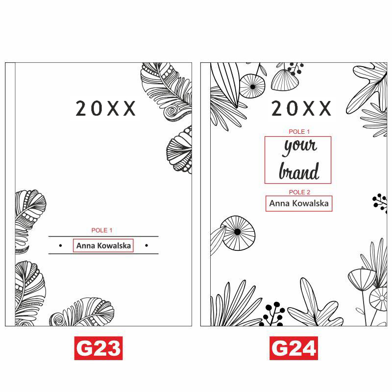 Kalendarz z imieniem Monogram prezent MD815 - obrazek 17