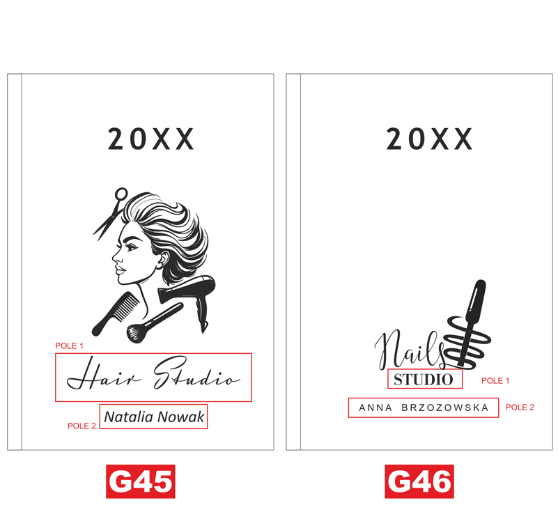 Kalendarz z imieniem Monogram prezent MD815 - obrazek 28