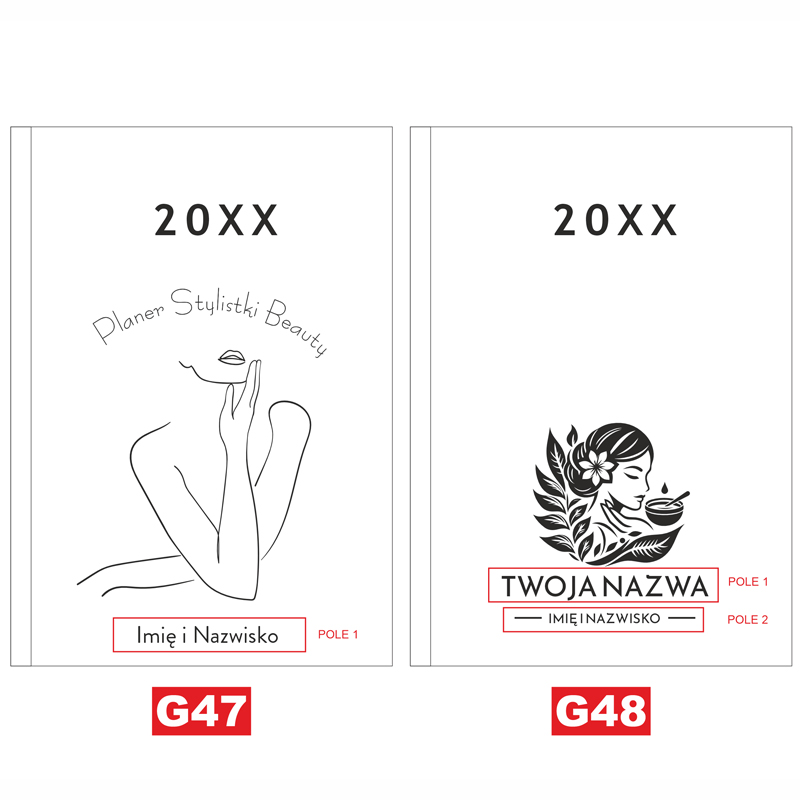 Kalendarz z imieniem Monogram prezent MD815 - obrazek 29