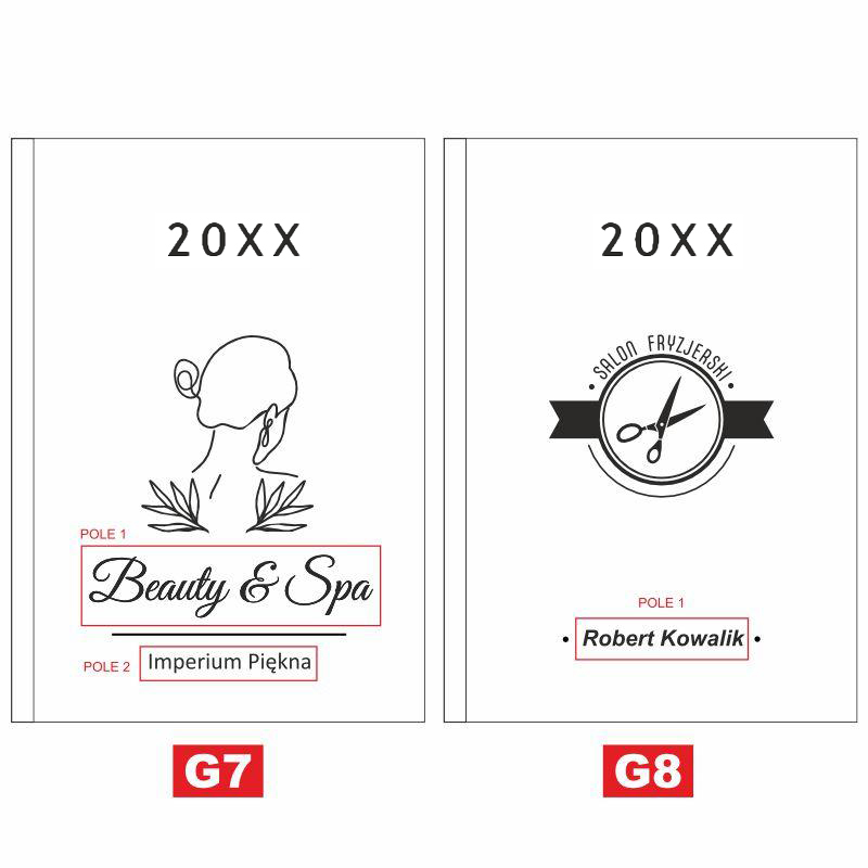 Kalendarz z imieniem Monogram prezent MD815 - obrazek 9