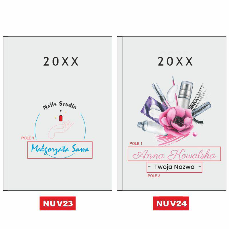 Kalendarz Planer dla Stylistki Salonu Beauty A5 Prezent MD820 - obrazek 17